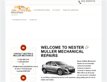 Tablet Screenshot of mechaniccampbelltown.com.au